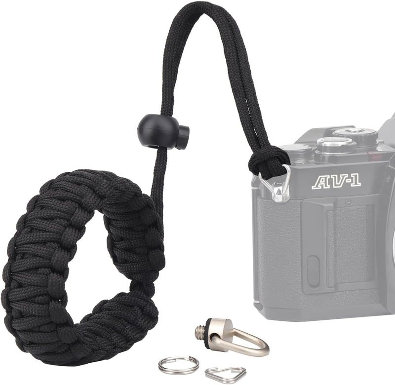 Rigdance Paracord Camera Wrist Strap Lanyard with Screw for Insta 360 X3, Ace Pro, DSLR Cameras, Selfie Sticks - Image 5